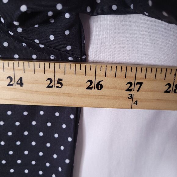 Peter Millar Summer Comfort Polo Shirt Mens XL Black Polka Dot Golf - Picture 7 of 11